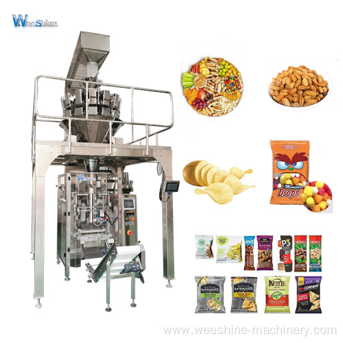 Pouch Granule equipment Vertical food snack gummy candy packaging machine